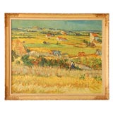 Antique Van Gogh "Jardin des Maraichers" Replica