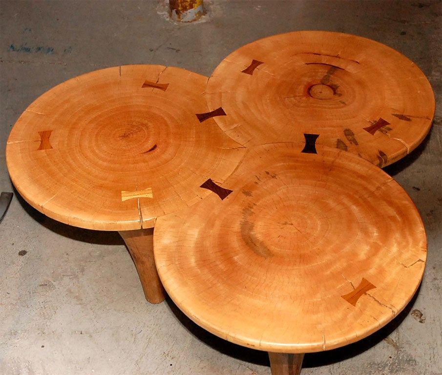 Contemporary 3-legged Clover Table