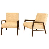 Pair Of Conant Ball  Arm Chairs
