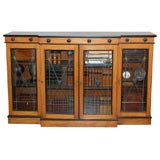 Antique Biedermeier Bookcase, Italy, Circa 1830