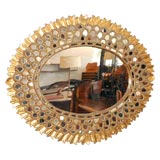 Resin Mirror in the Distant Style of Line Vautrine