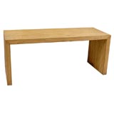 Vintage Bamboo Console Table