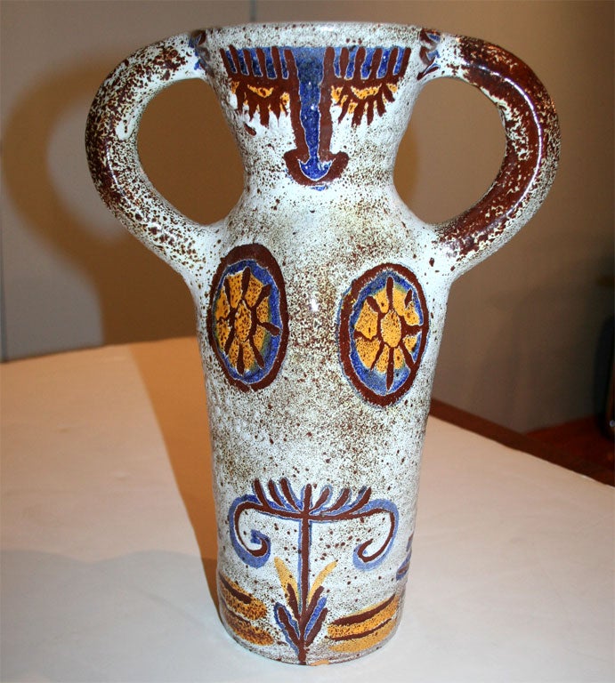 French Ceramic Vase by Accolay test
