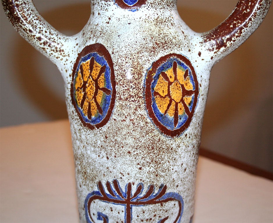 Mid-20th Century Ceramic Vase by Accolay test