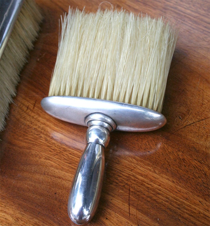 19th Century Tiffany Brush Set