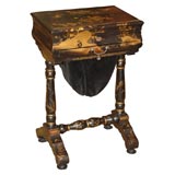 Lacquer & Gilt Work Table