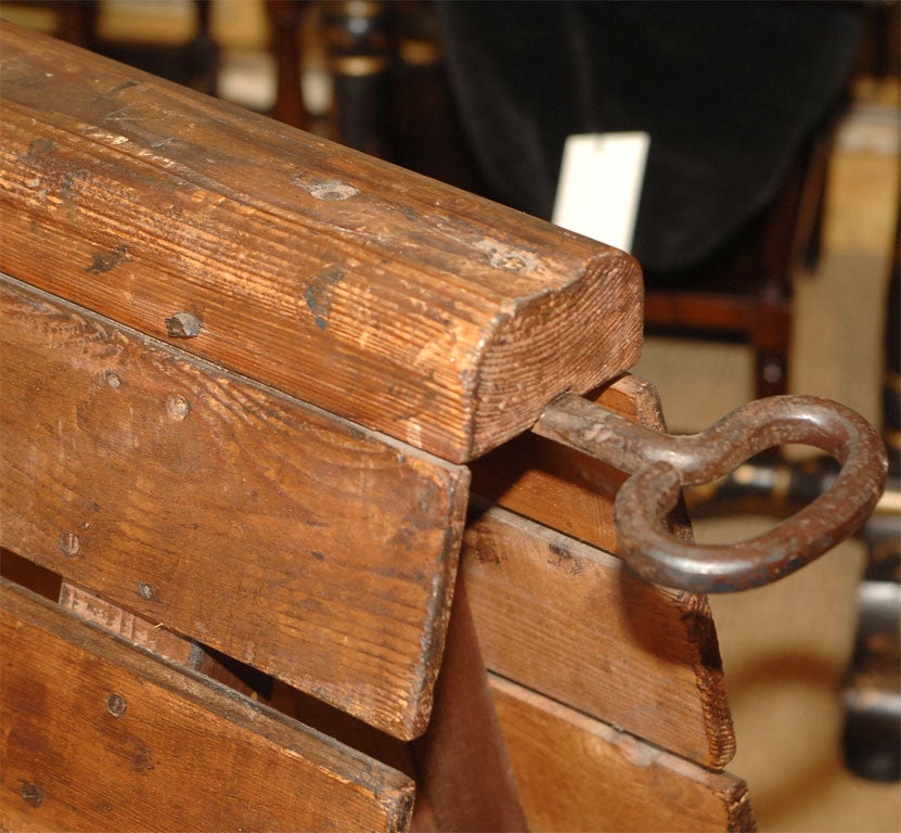 antique saddle stand