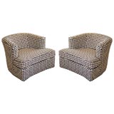 Pair of Harvey Probber Tub Chairs