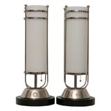 ART DECO STREAMLINE TABLE LAMPS