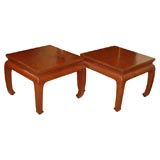 Exquisite Pair of Chinese Cocktail Tables