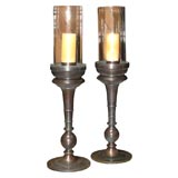 Bronze Hurricane Candleholder
