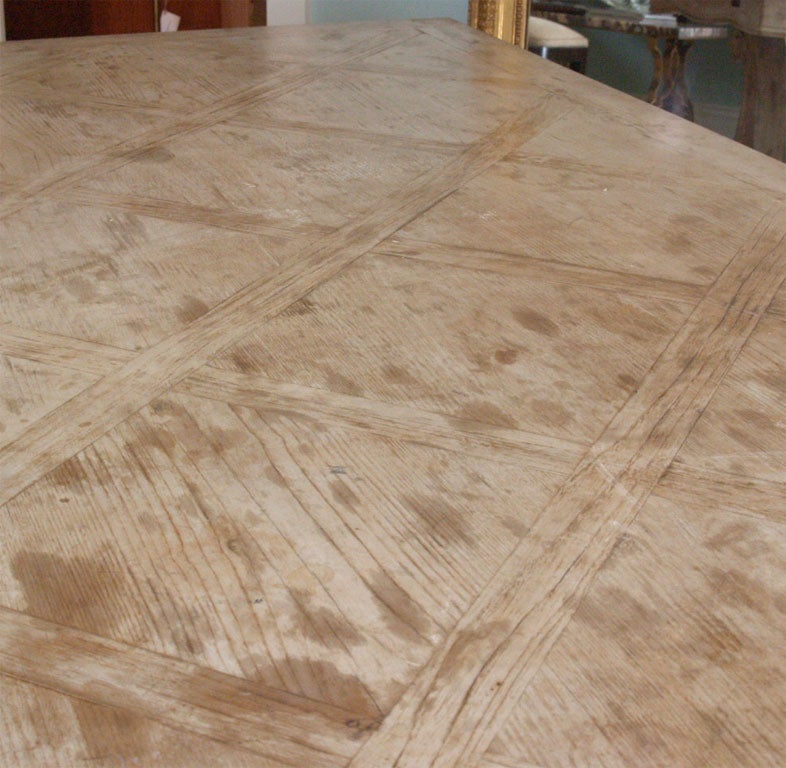 pickled oak table