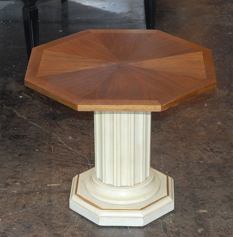 Pair of Vintage Octagonal End Tables
