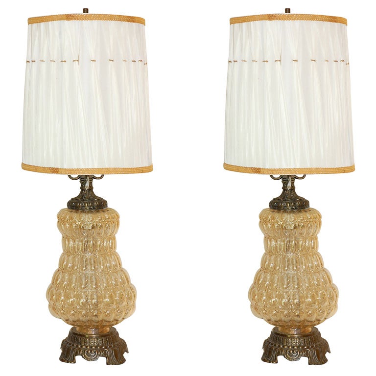 Vintage Murano Mercury Lamps