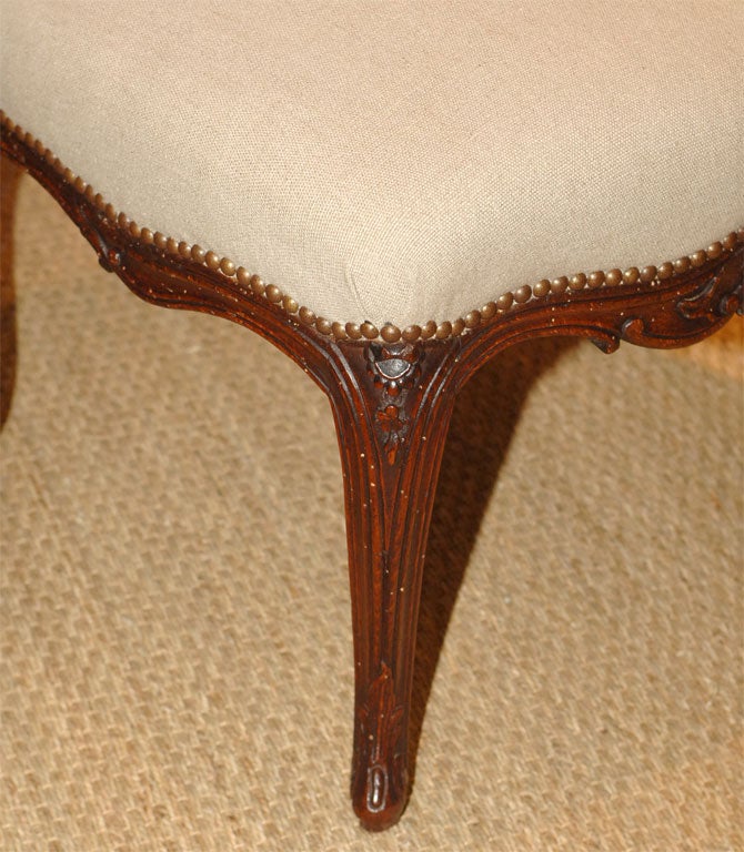Pair Louis XV Chairs In Good Condition For Sale In San Francisco, CA