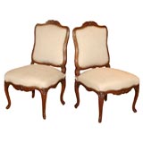 Pair Louis XV Chairs