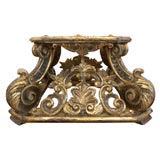 18th C Italian gilt wood Table base