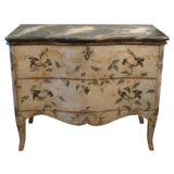 Louis XV style Venetian painted commode