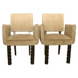 A Pair of Andre Sornay Armchairs