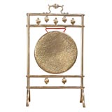 Silver-plated Victorian Dinner Gong