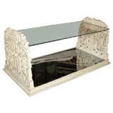 Mirrored Oriental Coffee Table