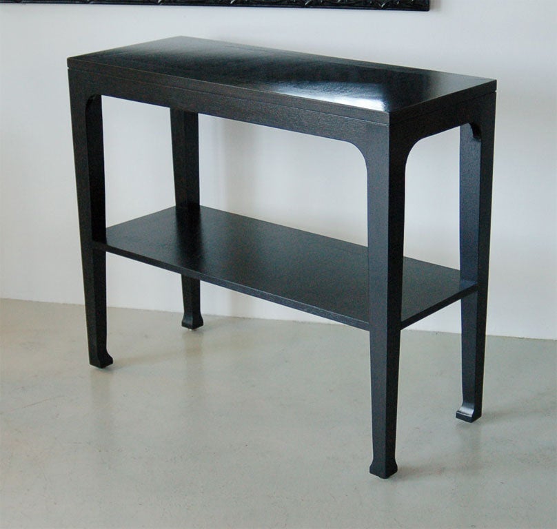 American Michael Taylor for Baker Ebonized Console
