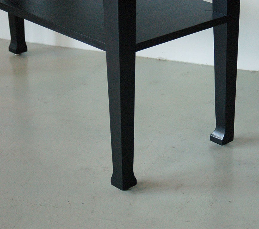 Mid-20th Century Michael Taylor for Baker Ebonized Console