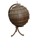 Wrought Iron Globe on Stand