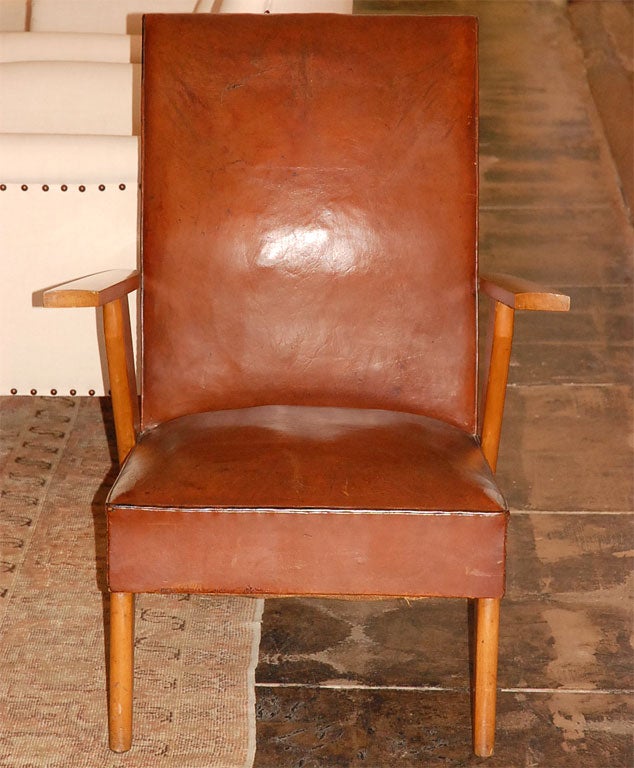 Leather Arm Chairs
