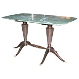 Beautiful Double Pedestal Cocktail Table by Cassina Brothers