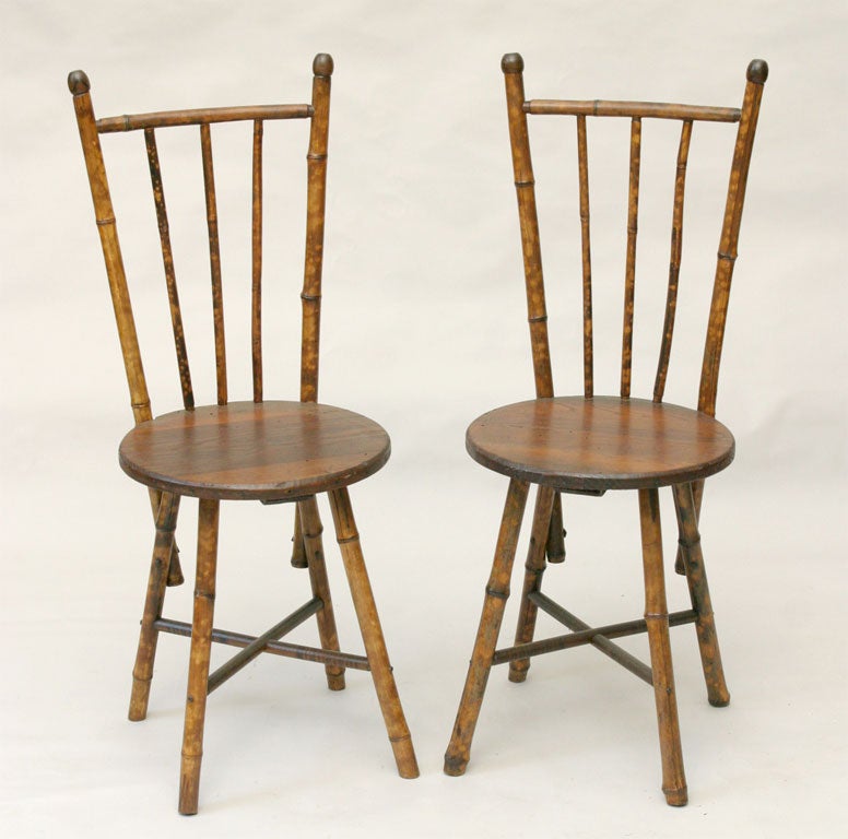 Bamboo Side Chairs