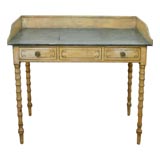 English Regency Painted Dressing Table