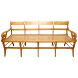 Birds-eye Maple Settee