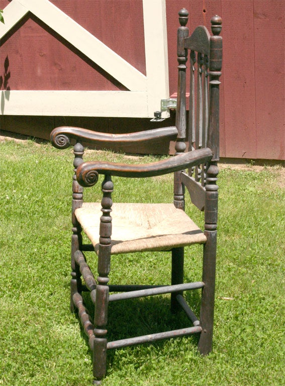 bannister back chair