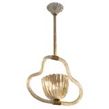 A Bell Shaped Barovier and Tosso Chandelier