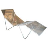 American 50's Mesh Chaise Lounge