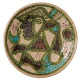 Large Guido Gambone Wall-Plaque Large Guido Gambone Wall-Plaque