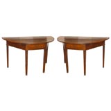 Pair of Italian Demilunes