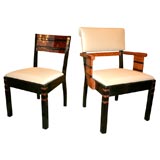 Machine Age   Arm  Chair  Designed by Donald Deskey