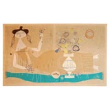 Large John Smith tapestry signed.