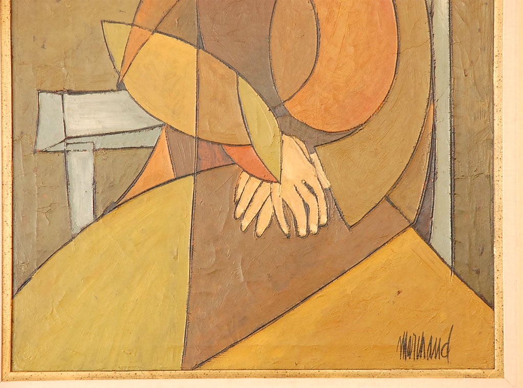 Mid-20th Century A Monumental Painting, 