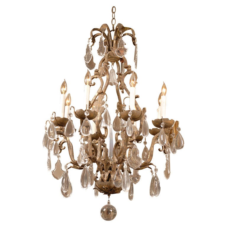 "Olguita" Iron Chandelier