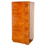 Art Deco Burl Wood Armoire