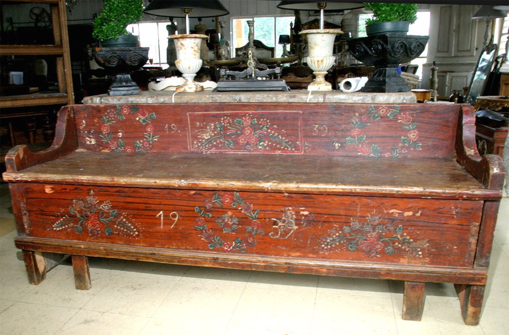 Painted Bench