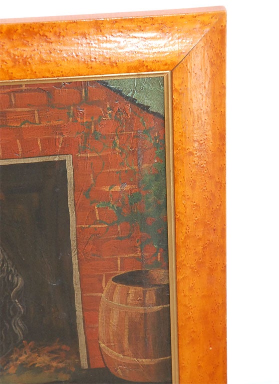 CONTEMPORARY     FOLK ART PIG PAINTING 3