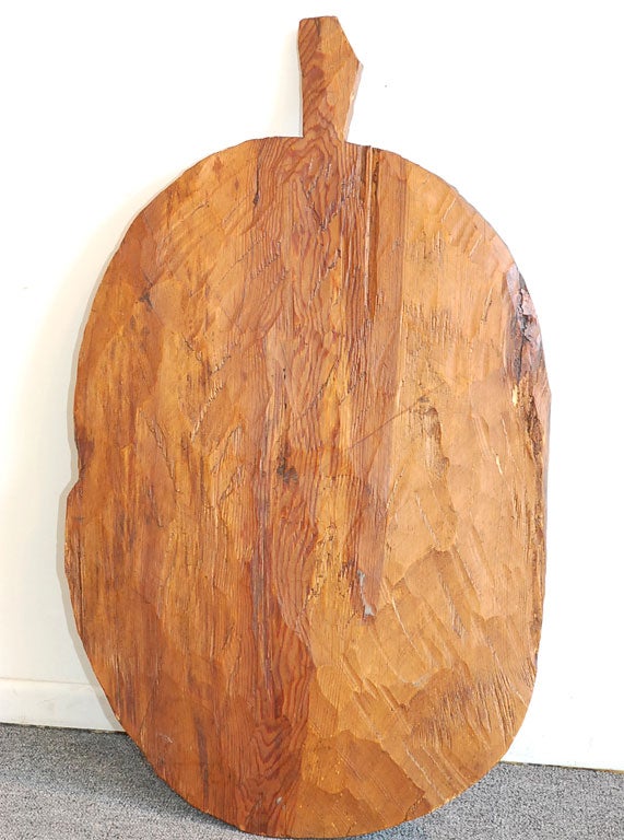 18THC OVERSIZE RARE CUTTING BOARD/PEEL