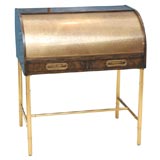 Vintage Mastercraft Roll-Top Writing Desk