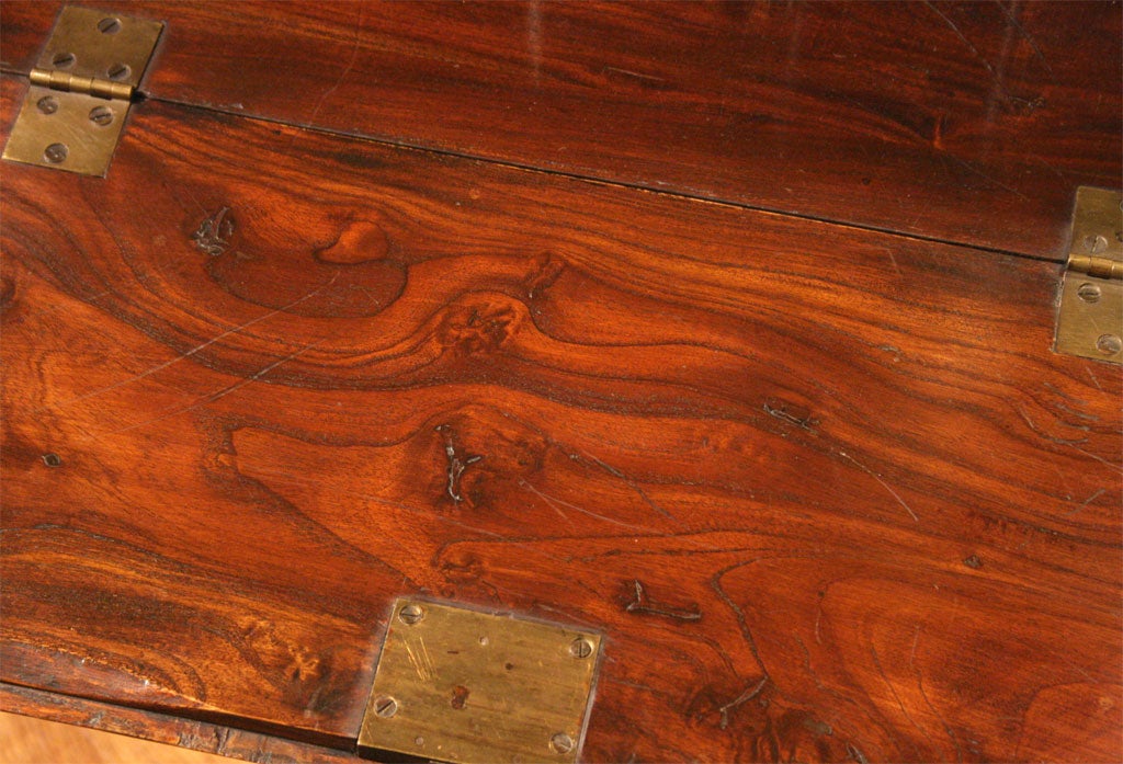 China Trade Padouk Wood Child's Slant Front Desk, Circa 1790 5
