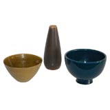 Ceramics by Lucie Rie, Per Linneman-Schmidt, and Gio Ponti
