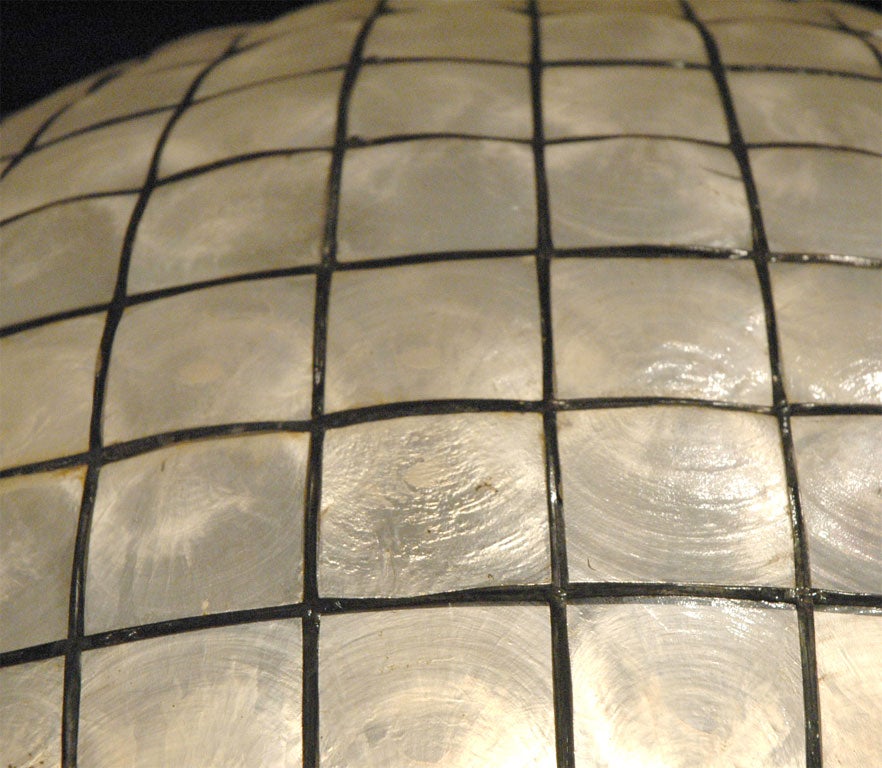 Capiz Shell Globe 1